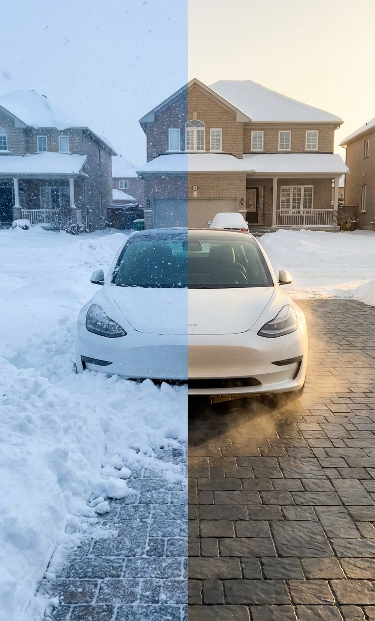 Heated Driveway